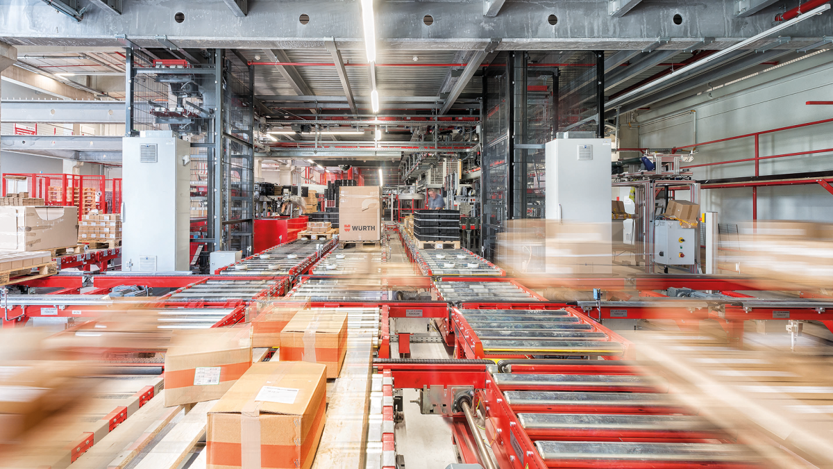 Logistik för Würth Industri Tjänst